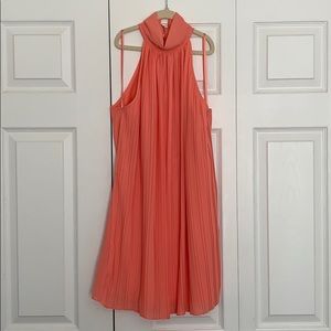 Peach Halter Dress